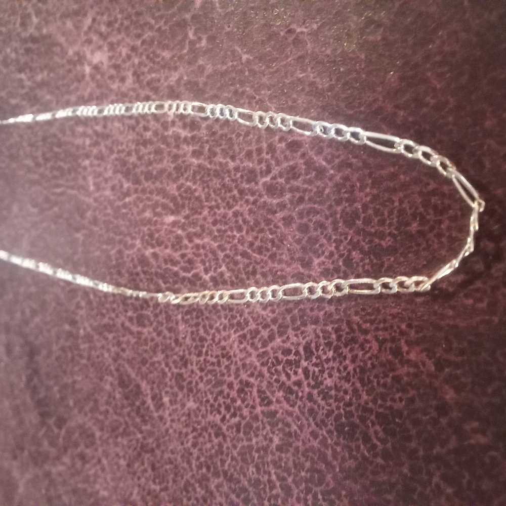Silver Plated Fiargo Chain